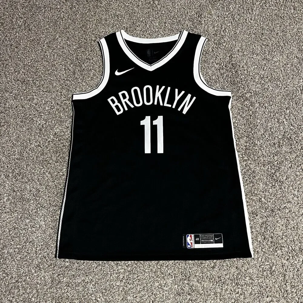 NBA Nike Brooklyn Nets Kyrie Irving Jersey #11 Men’s L (48)
